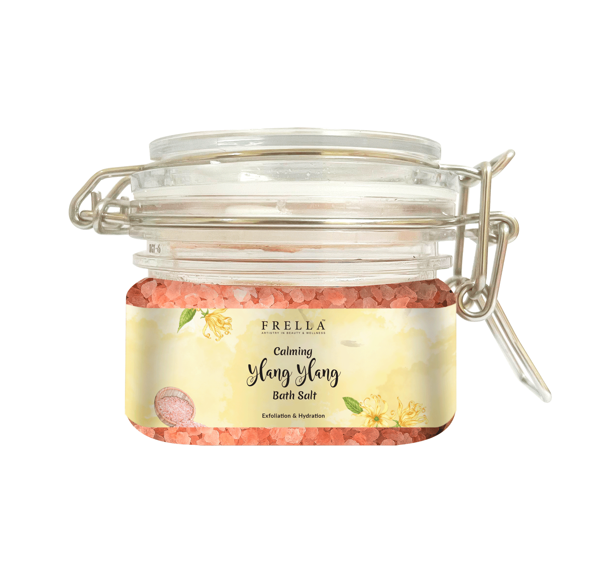 Frella Calming Ylang Ylang bath salt– frellawellness.lk
